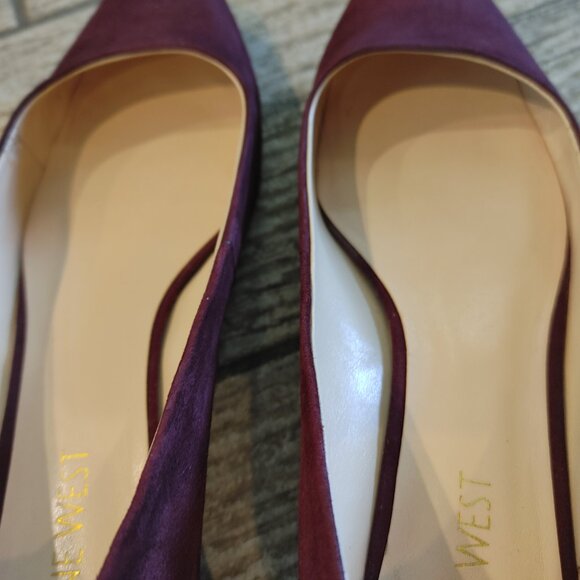 Nine West Women's Shoes 'Olencia' size 7.5 - suede - Picture 9 of 16